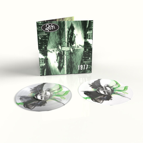 PRE-ORDER - Ash '1977' (30th Anniversary) 2LP Green & Black Inkplosion Vinyl - RELEASE DATE 16th October 2026