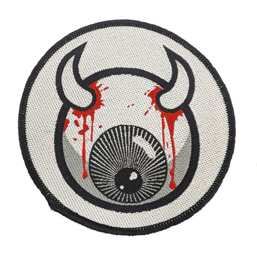 Eyesore Merch 'Eyeball' Circular Woven Patch