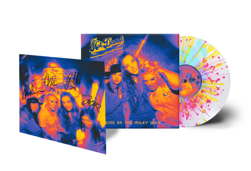 The Hot Damn! 'Dancing On The Milky Way' LP Cosmic Splatter Vinyl with HAND SIGNED PHOTO CARD