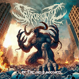 PRE-ORDER Saprobiontic 'Of Fire and Bloodshed' LP Orange Vinyl - RELEASE DATE  23rd October 2026