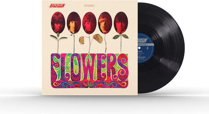 The Rolling Stones 'Flowers' LP Black Vinyl
